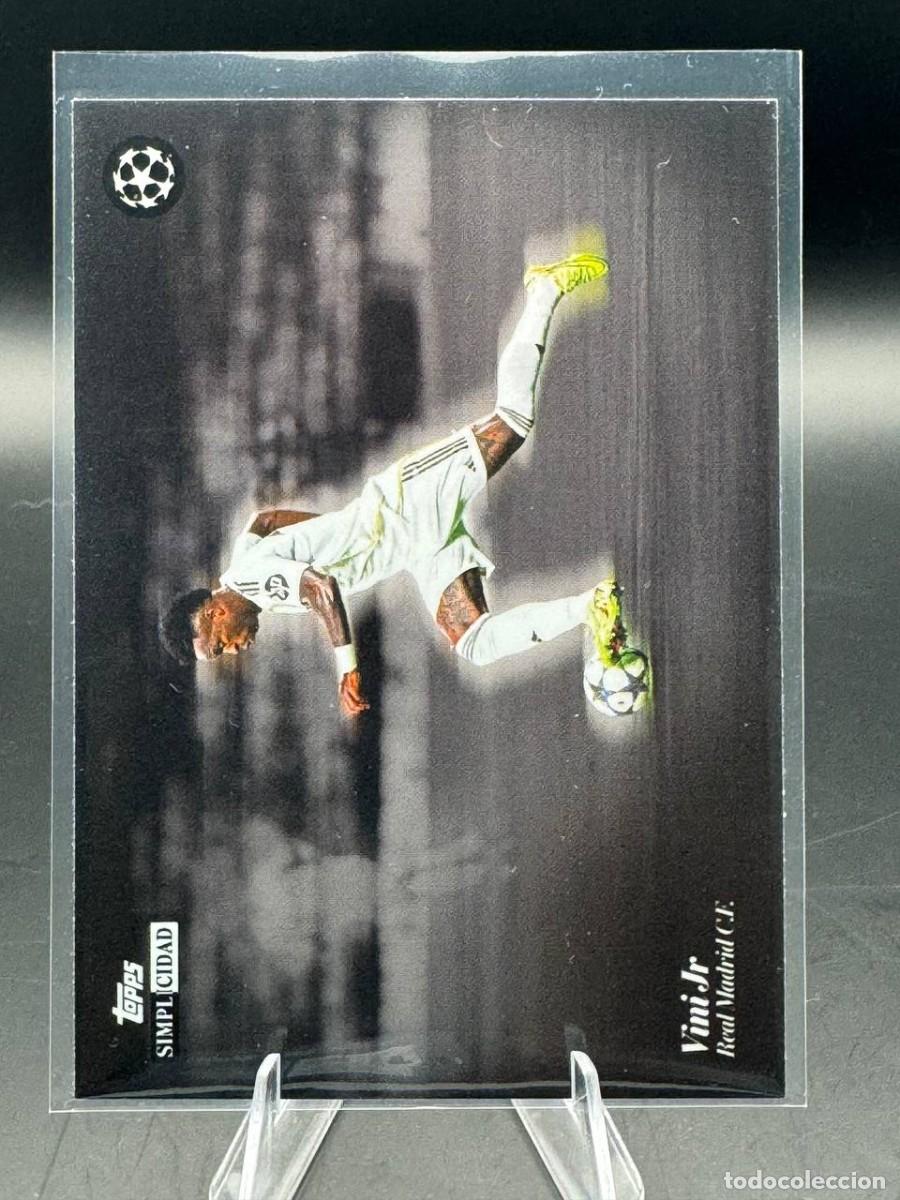 Cromos de f&uacute;tbol: Vini Jr. Simplicidad Velocidad