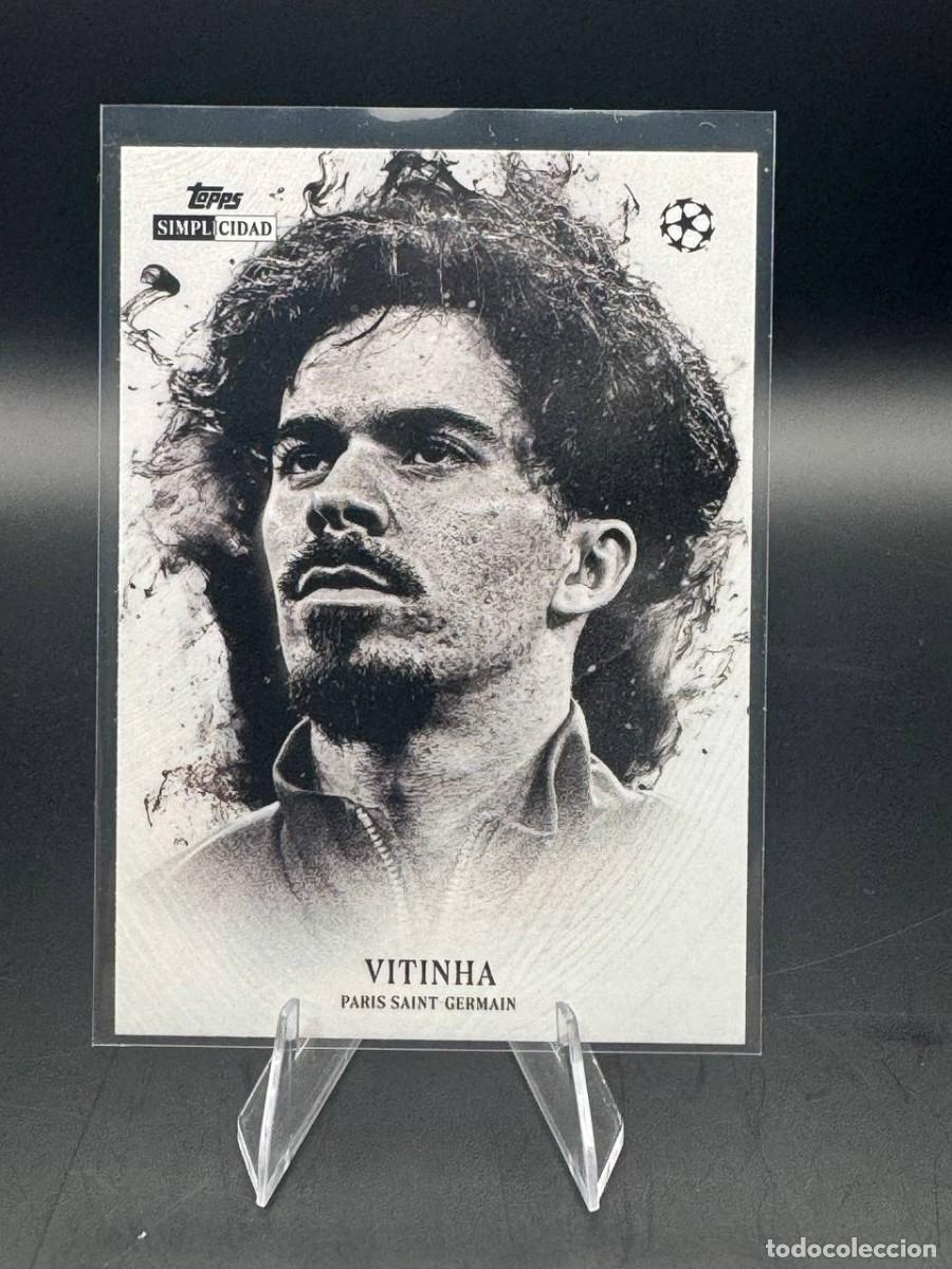 Cromos de f&uacute;tbol: Vitinha Simplicidad Retrato