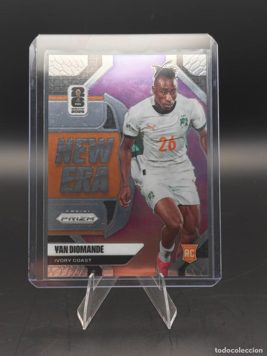 Cromos de f&uacute;tbol: Yan Diomande Prizm New Era RC #18