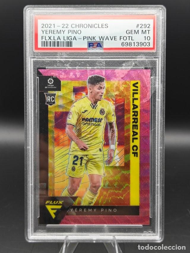 Cromos de f&uacute;tbol: Yeremi Pino 2021-22 Chronicles Rookie PSA 10 /19