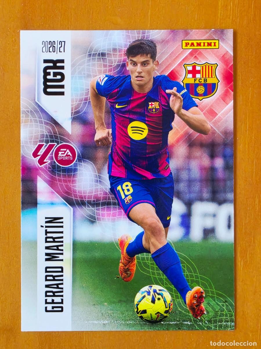 Football Stickers: 77 Gerard Mart&iacute;n, FC Barcelona, Panini Megacracks MGK 2026 2027 26 27