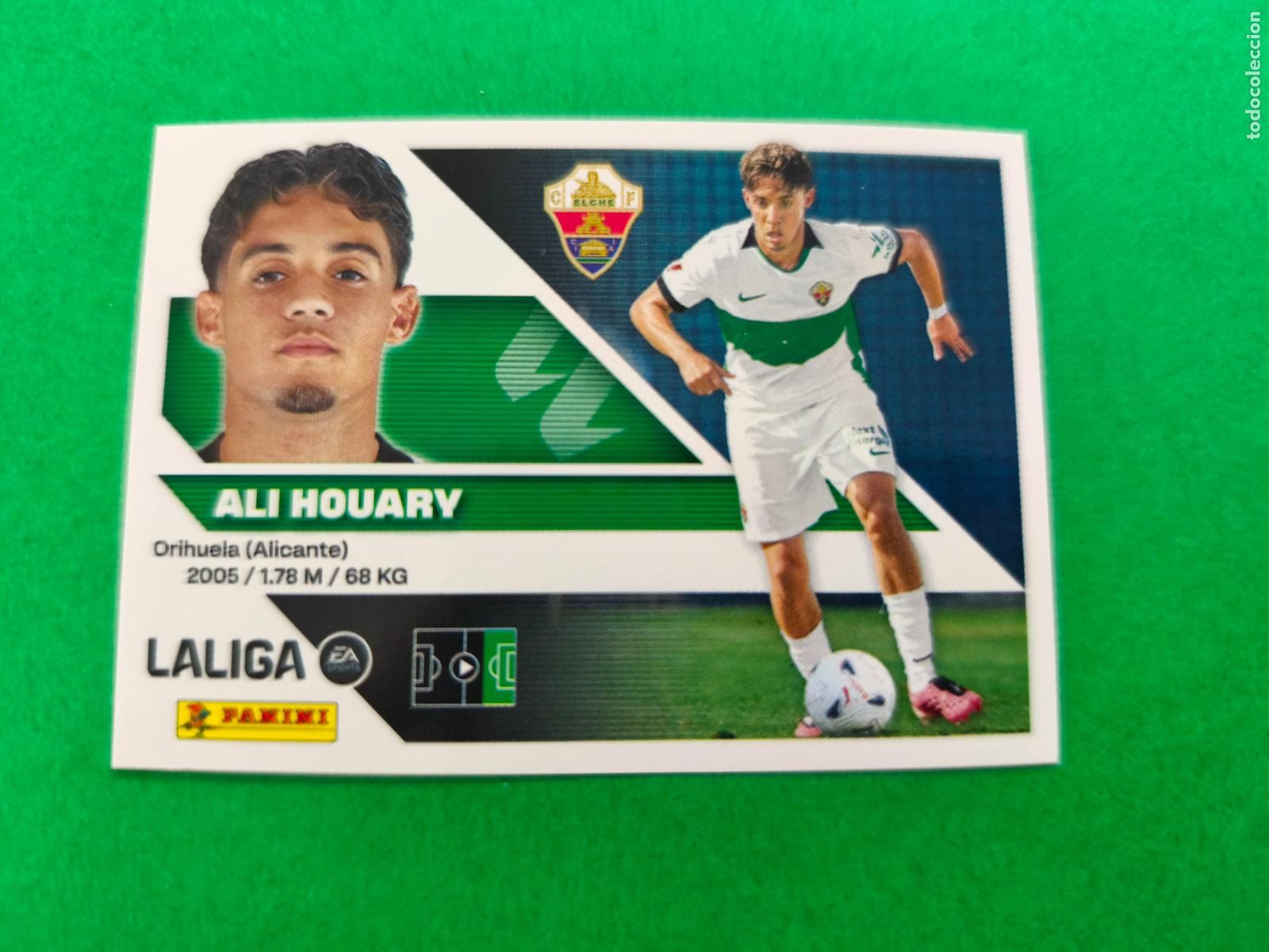 Football Stickers: CROMO FUTBOL ALI HOUARY ELCHE C.F. SIN PEGAR N&ordm; 17 2&ordf; EDICI&Oacute;N LIGA ESTE 2026-2027/26-27 PANINI