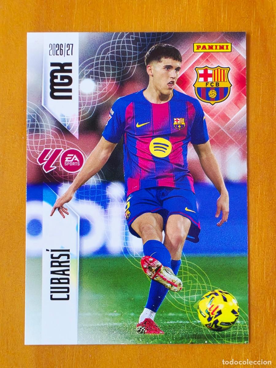 Football Stickers: 78 Pau Cubars&iacute;, FC Barcelona, Panini Megacracks MGK 2026 2027 26 27