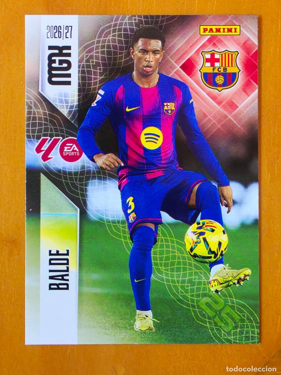 Football Stickers: 81 Alejandro Balde, FC Barcelona, Panini Megacracks MGK 2026 2027 26 27