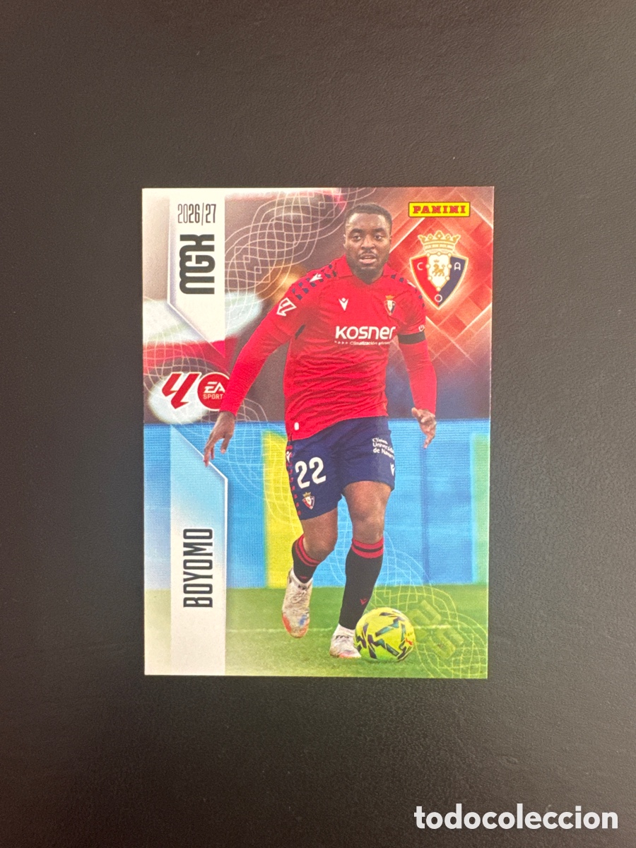 Football Stickers: BOYOMO OSASUNA N&Uacute;MERO 257 MEGACRACKS 2026 2027