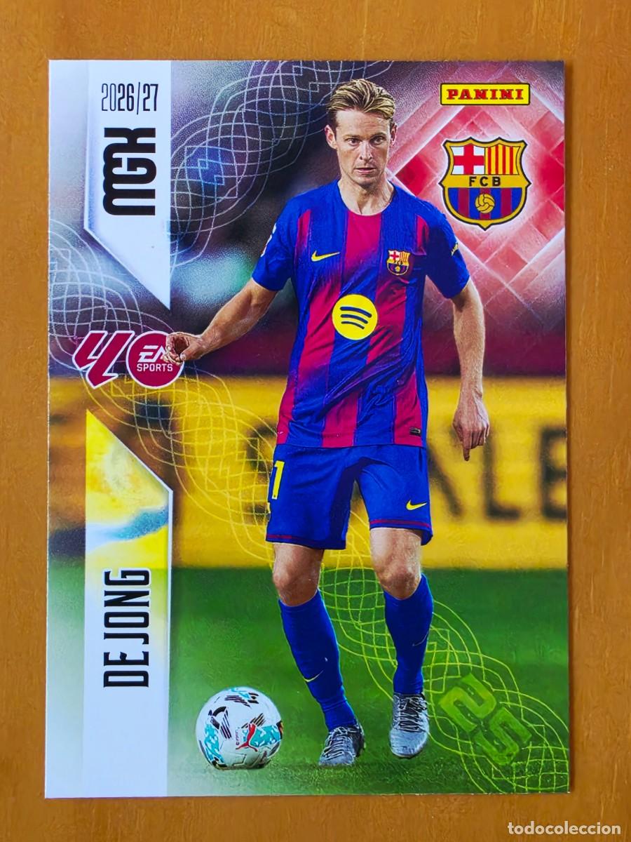 Football Stickers: 82 Frenkie De Jong, FC Barcelona, Panini Megacracks MGK 2026 2027 26 27