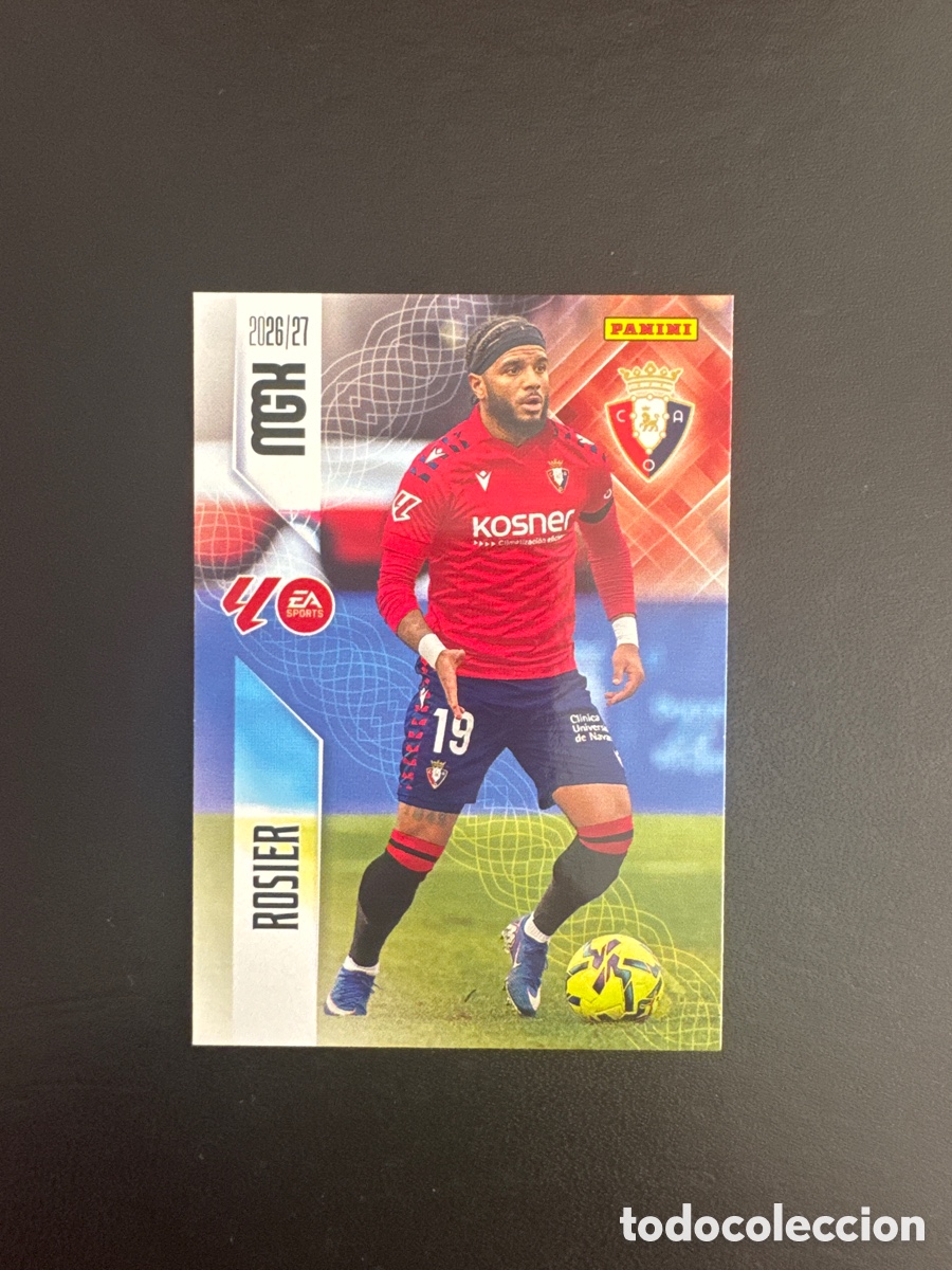 Cromos de f&uacute;tbol: ROSIER OSASUNA N&Uacute;MERO 256 MEGACRACKS 2026 2027