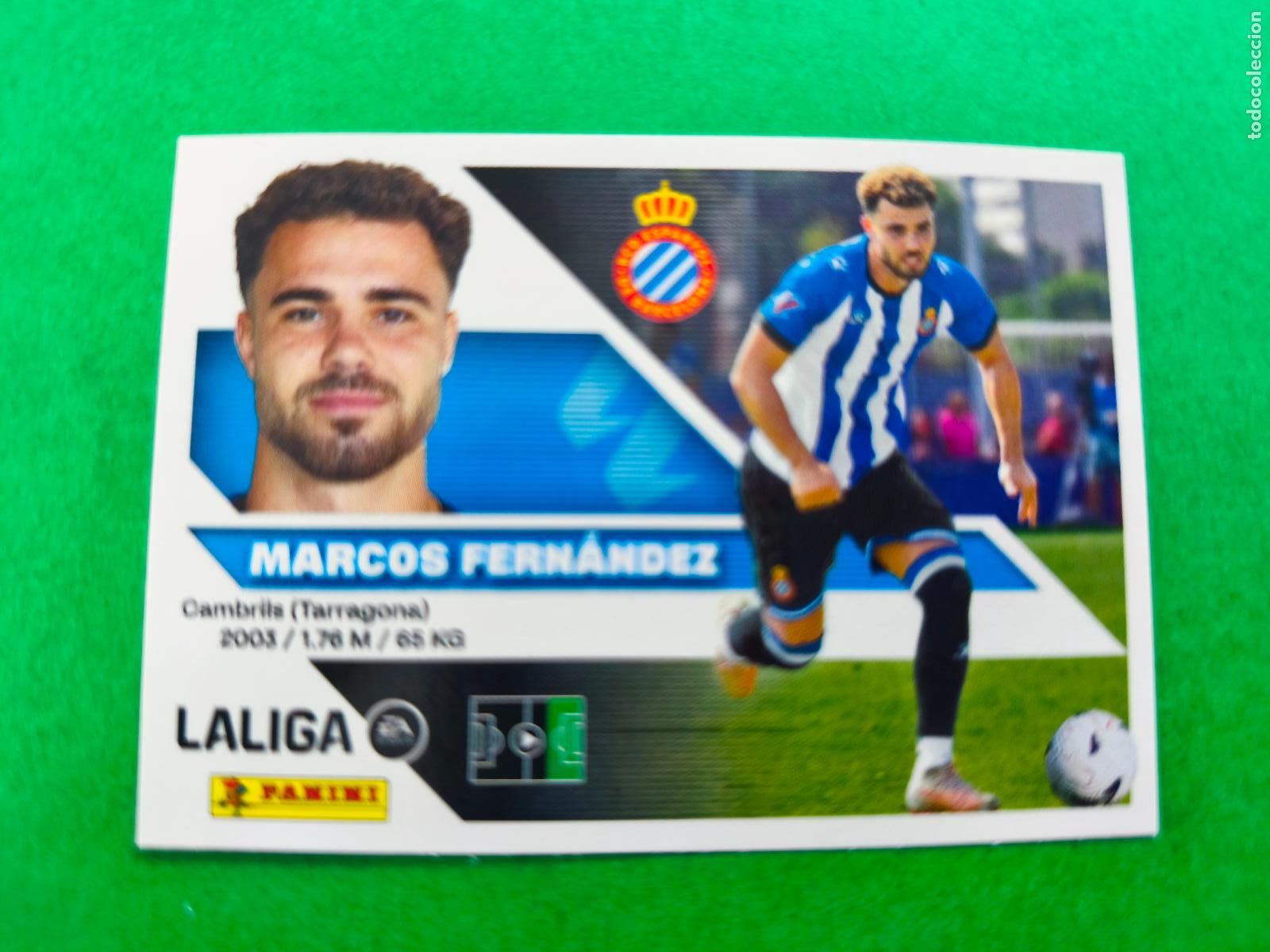 Cromos de f&uacute;tbol: CROMO FUTBOL M. FERNANDEZ R.C.D. ESPA&Ntilde;OL SIN PEGAR N&ordm; 15 2&ordf; EDICI&Oacute;N LIGA ESTE 2026-2027/26-27