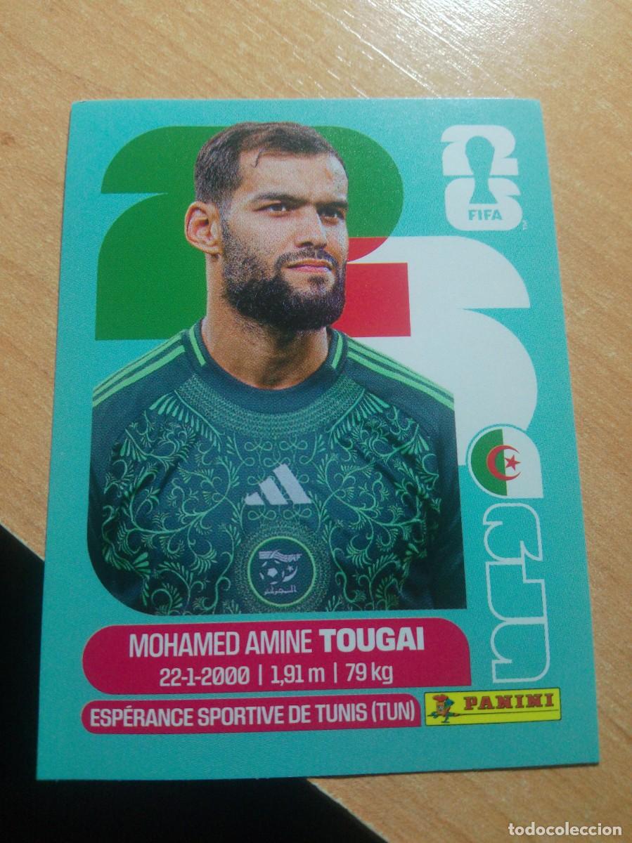 Cromos de f&uacute;tbol: ALG 6 MOHAMED AMINE TOUGAI ARGELIA MUNDIAL FIFA WORLD CUP 2026 26 PANINI STICKERS NUEVO