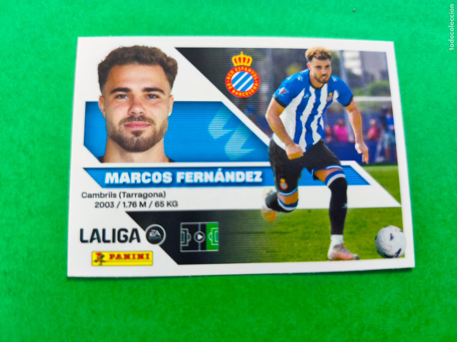 Cromos de f&uacute;tbol: CROMO FUTBOL M. FERNANDEZ R.C.D. ESPA&Ntilde;OL SIN PEGAR N&ordm; 15 2&ordf; EDICI&Oacute;N LIGA ESTE 2026-2027/26-27