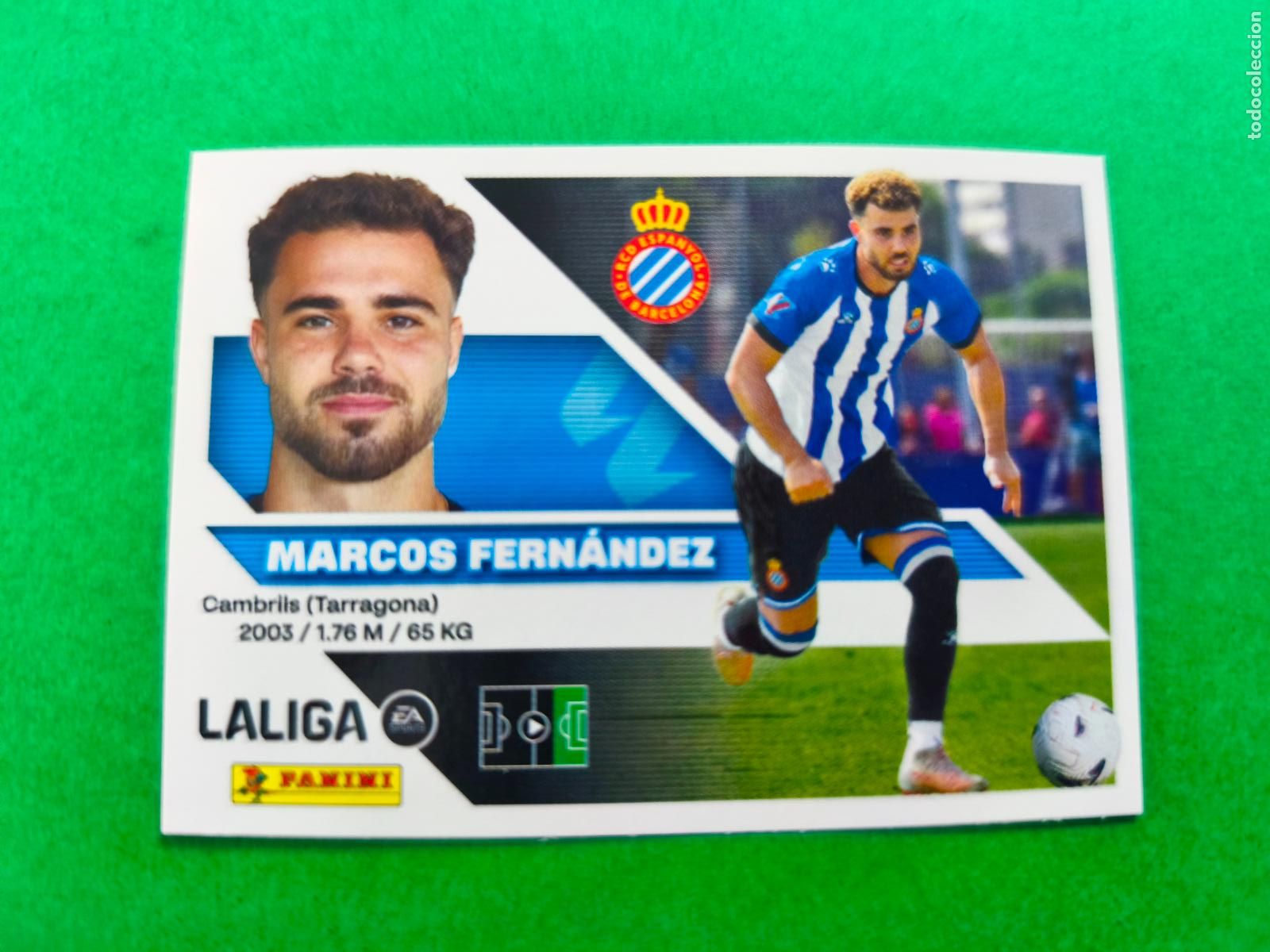 Cromos de f&uacute;tbol: CROMO FUTBOL M. FERNANDEZ R.C.D. ESPA&Ntilde;OL SIN PEGAR N&ordm; 15 2&ordf; EDICI&Oacute;N LIGA ESTE 2026-2027/26-27