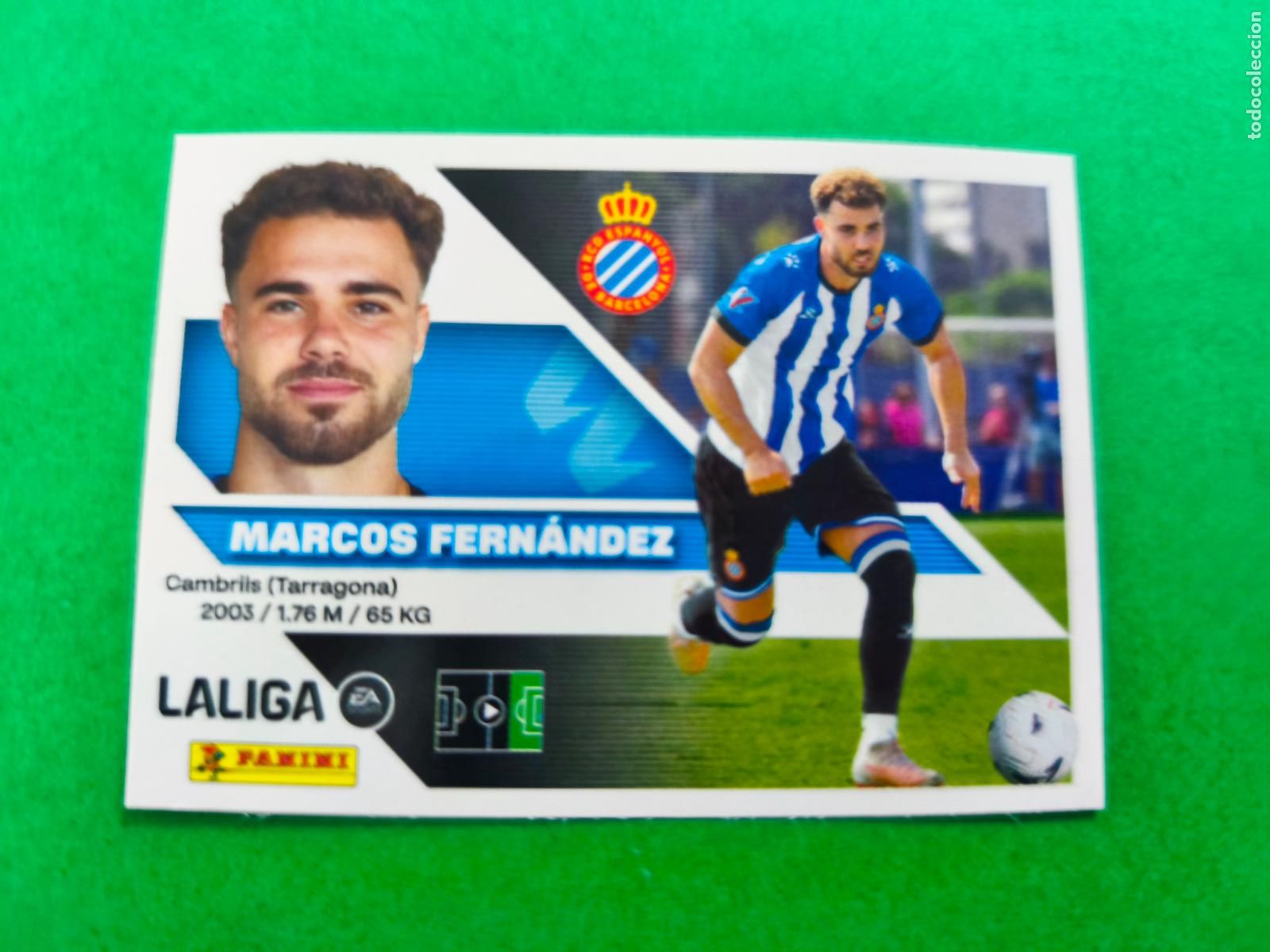 Cromos de f&uacute;tbol: CROMO FUTBOL M. FERNANDEZ R.C.D. ESPA&Ntilde;OL SIN PEGAR N&ordm; 15 2&ordf; EDICI&Oacute;N LIGA ESTE 2026-2027/26-27