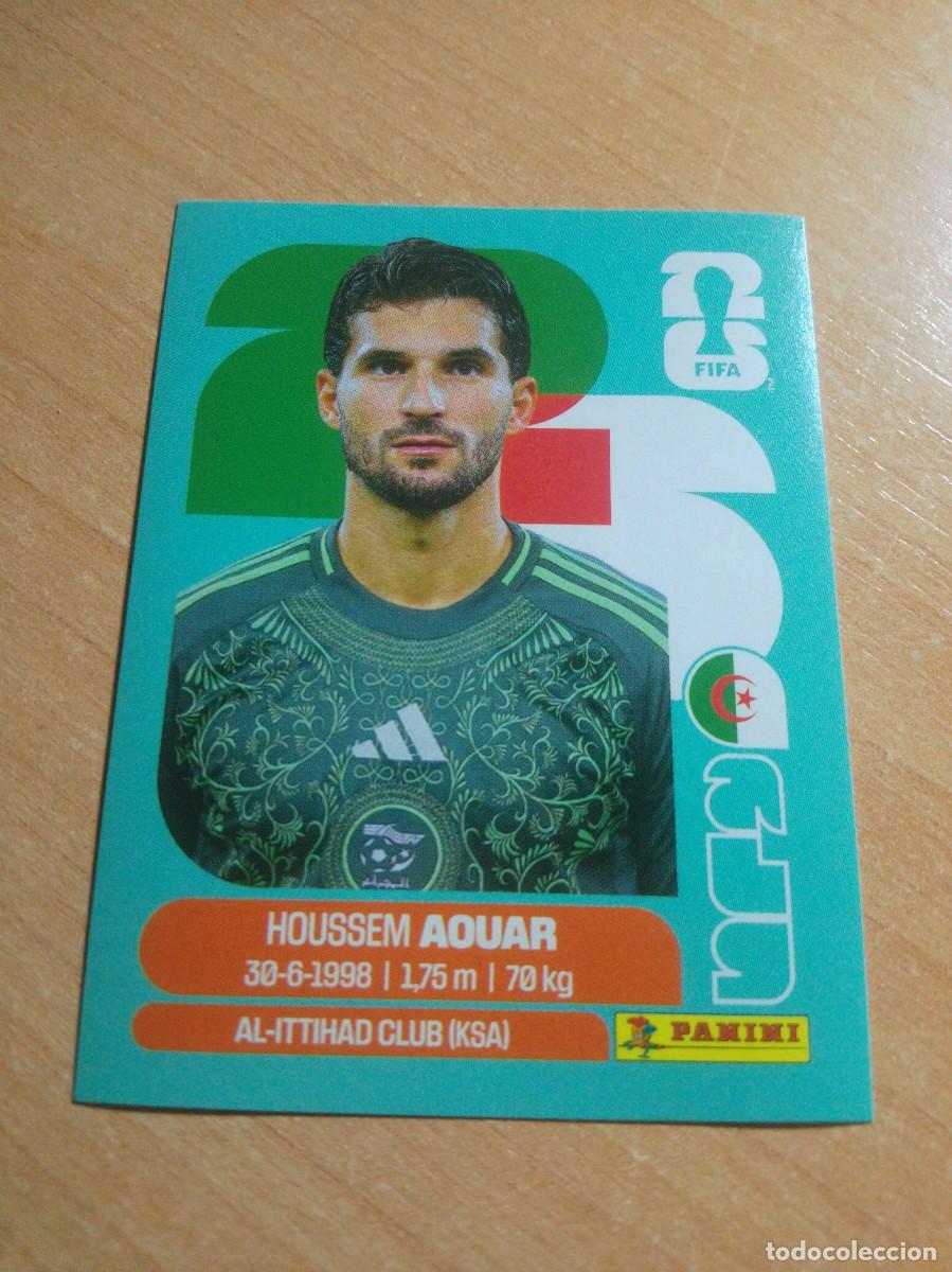 Football Stickers: AOUAR ARGELIA ALG 9 MUNDIAL FIFA WORLD CUP 2026 26 PANINI STICKERS NUEVO