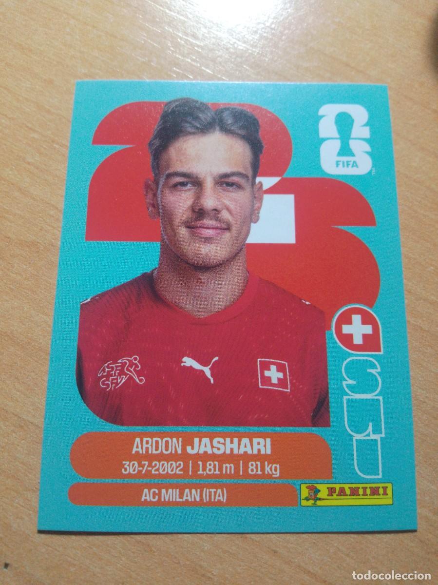 Cromos de f&uacute;tbol: SUI 14 ARDON JASHARI SUIZA MUNDIAL FIFA WORLD CUP 2026 26 PANINI STICKERS NUEVO