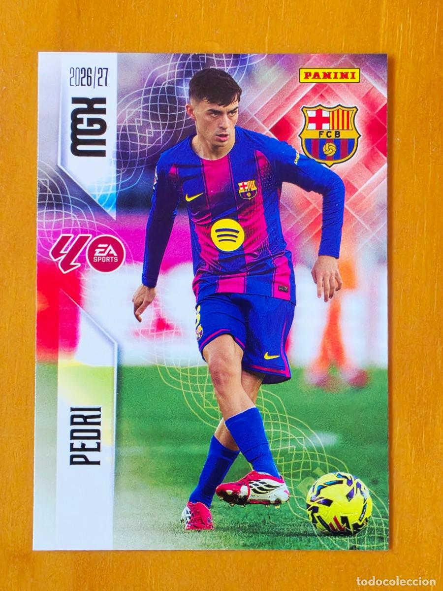 Cromos de f&uacute;tbol: 85 Pedri, FC Barcelona, Panini Megacracks MGK 2026 2027 26 27