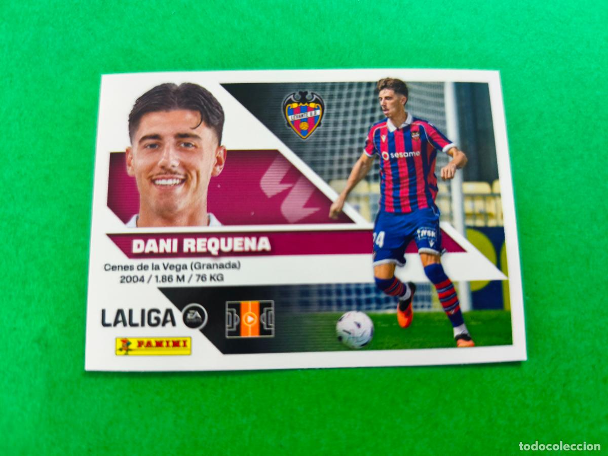 Cromos de f&uacute;tbol: CROMO FUTBOL DANI REQUENA LEVANTE U.D. SIN PEGAR N&ordm; 13 2&ordf; EDICI&Oacute;N LIGA ESTE 2026-2027/26-27 PANINI