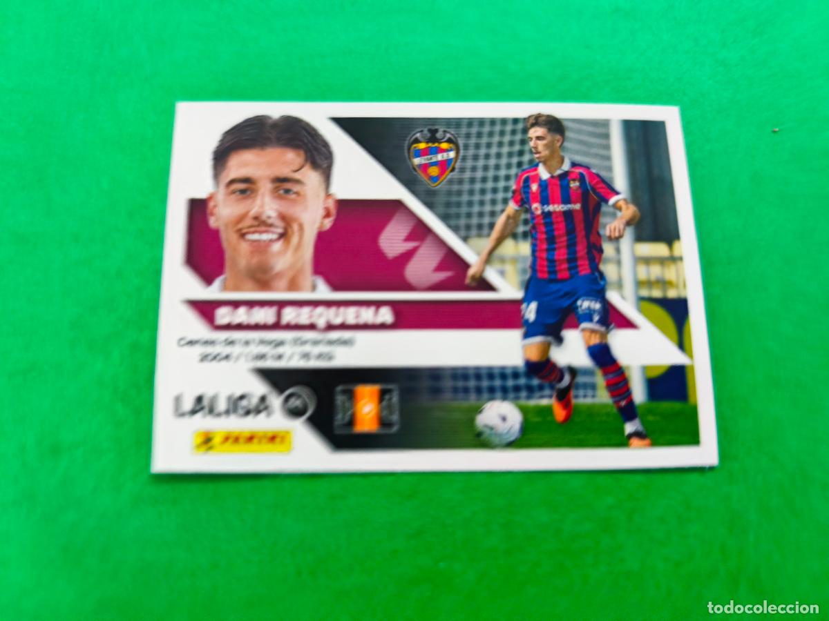 Cromos de f&uacute;tbol: CROMO FUTBOL DANI REQUENA LEVANTE U.D. SIN PEGAR N&ordm; 13 2&ordf; EDICI&Oacute;N LIGA ESTE 2026-2027/26-27 PANINI