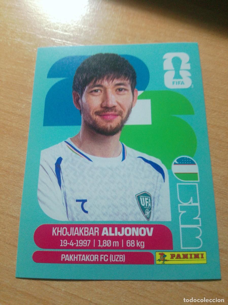 Cromos de f&uacute;tbol: UZB 8 ALIJONOV UZBEKISTAN MUNDIAL FIFA WORLD CUP 2026 26 PANINI STICKERS NUEVO