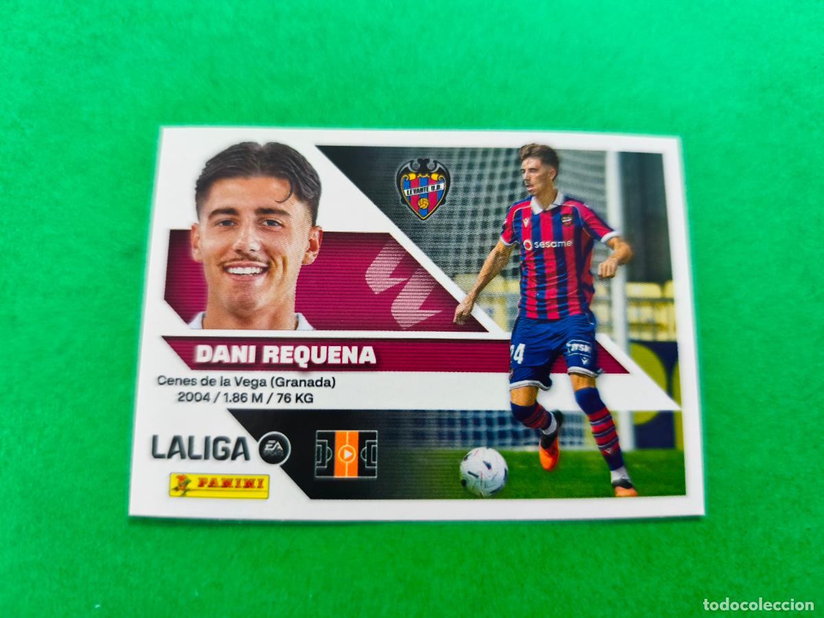 Cromos de f&uacute;tbol: CROMO FUTBOL DANI REQUENA LEVANTE U.D. SIN PEGAR N&ordm; 13 2&ordf; EDICI&Oacute;N LIGA ESTE 2026-2027/26-27 PANINI