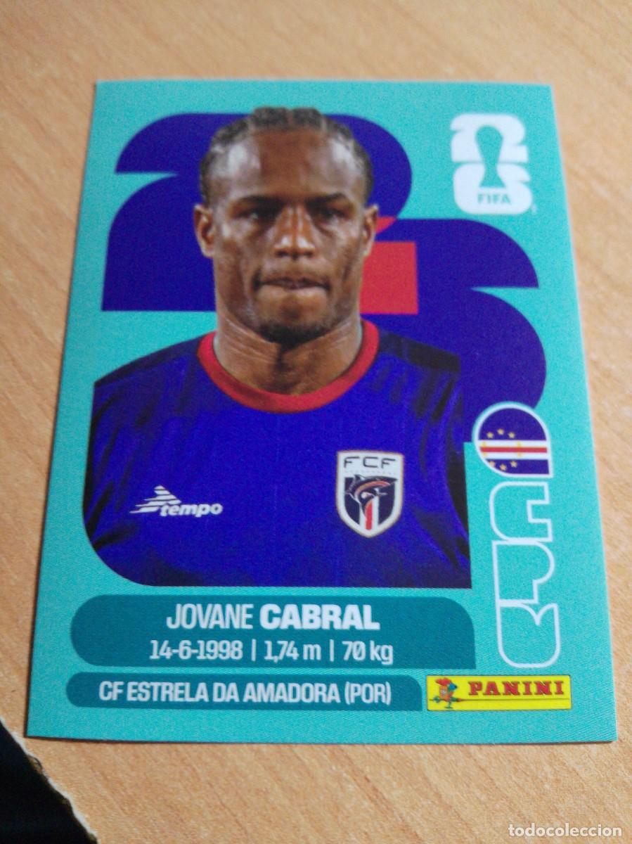 Cromos de f&uacute;tbol: CPV 16 CABRAL CABO VERDE MUNDIAL FIFA WORLD CUP 2026 26 PANINI STICKERS NUEVO