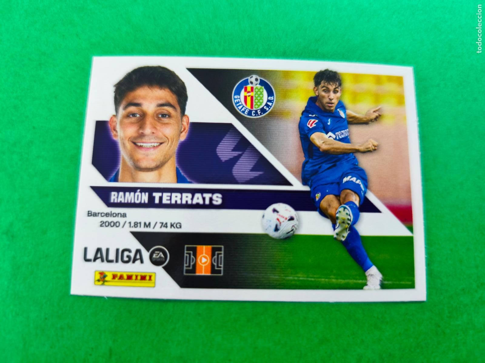 Cromos de f&uacute;tbol: CROMO FUTBOL TERRATS GETAFE C.F. SIN PEGAR N&ordm; 14 2&ordf; EDICI&Oacute;N LIGA ESTE 2026-2027/26-27 PANINI