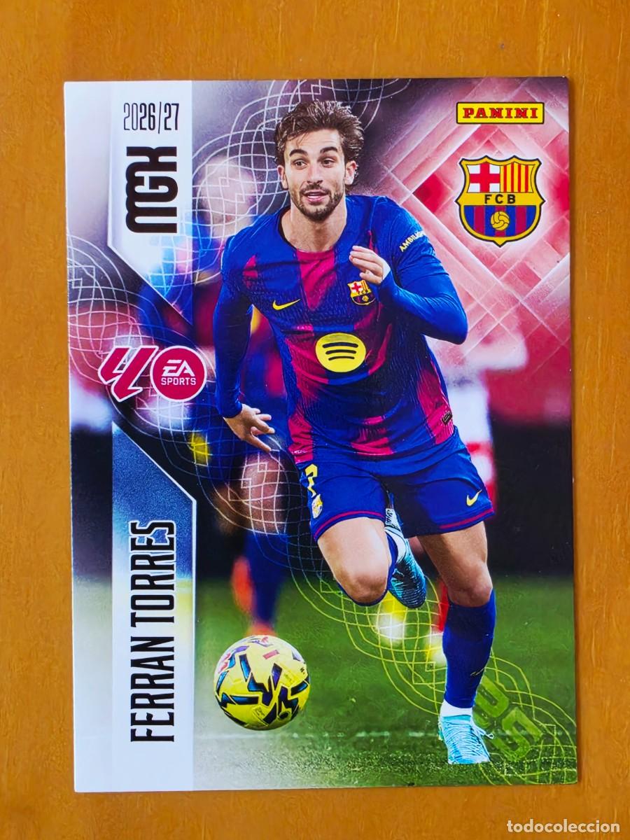 Cromos de f&uacute;tbol: 90 Ferr&aacute;n Torres, FC Barcelona, Panini Megacracks MGK 2026 2027 26 27