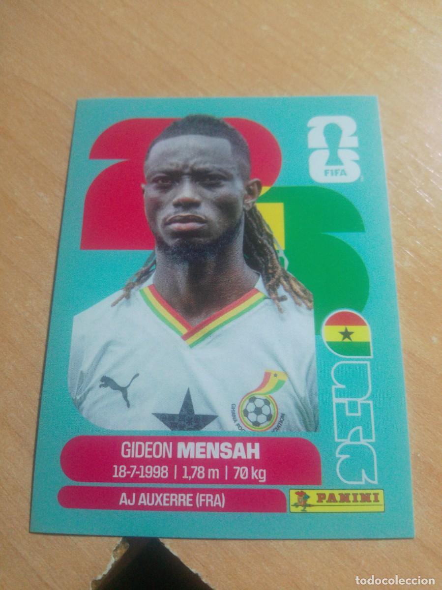 Cromos de f&uacute;tbol: MENSAH GHANA GHA 7 MUNDIAL FIFA WORLD CUP 2026 26 PANINI STICKERS NUEVO