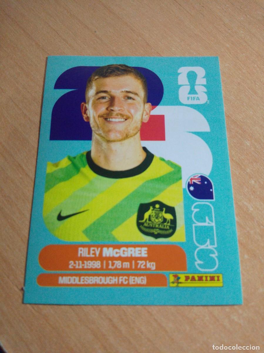 Cromos de f&uacute;tbol: AUS 12 MCGREE AUSTRALIA MUNDIAL FIFA WORLD CUP 2026 26 PANINI STICKERS NUEVO