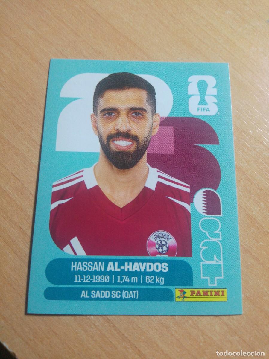 Cromos de f&uacute;tbol: AL HAYDOS QATAR QAT 16 MUNDIAL FIFA WORLD CUP 2026 26 PANINI STICKERS NUEVO