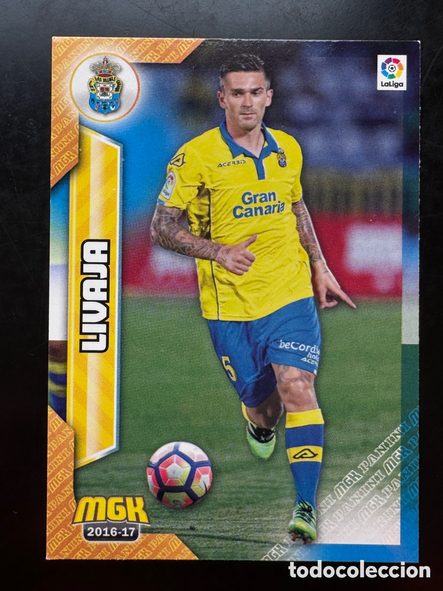 Cromos de f&uacute;tbol: Livaja Las Palmas 290 Megacracks 2016/17
