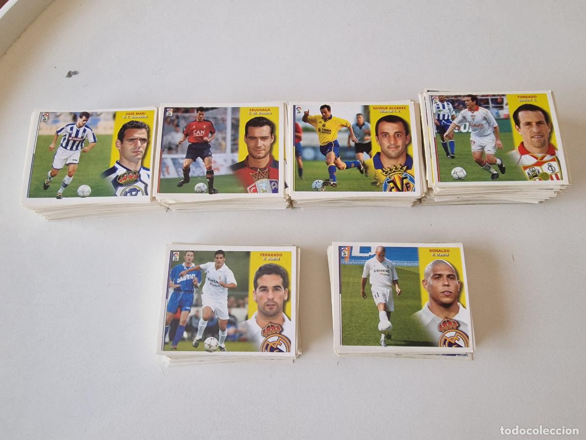 Cromos de f&uacute;tbol: LOTE CROMOS FICHAJES COLOCAS LIGA 2002 2003 EDITORIAL ESTE FERNANDO RONALDO