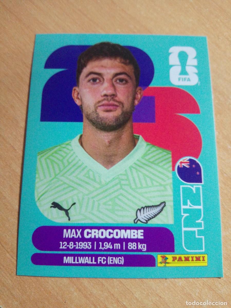 Cromos de f&uacute;tbol: CROCOMBE NUEVA ZELANDA NZL 2 MUNDIAL FIFA WORLD CUP 2026 26 PANINI STICKERS NUEVO