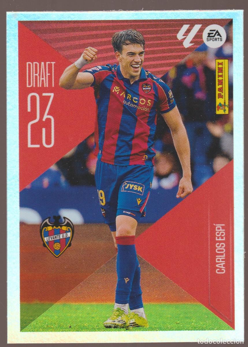 Cromos de f&uacute;tbol: Panini Draft 23 - No 4 Carlos Espi Liga Este