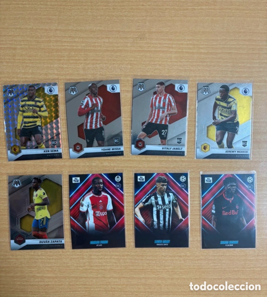 Cromos de f&uacute;tbol: Pack de cartas de f&uacute;tbol