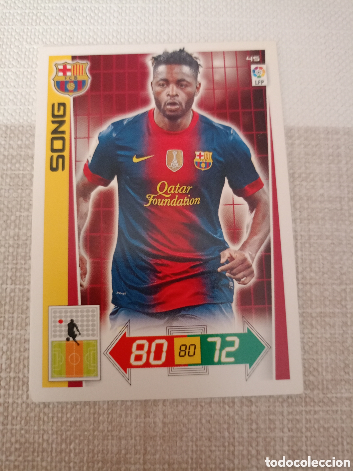 Cartes &agrave; collectionner de Football: # Barcelona 45 SONG Adrenalyn 2012-13