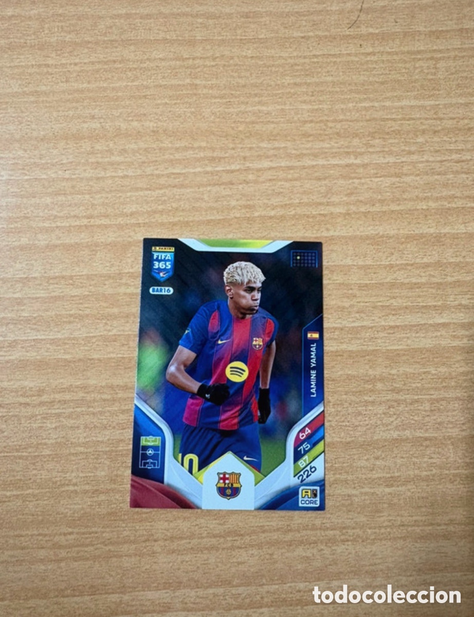 Football Stickers: Carta Lamine yamal FIFA 365 2025/2026