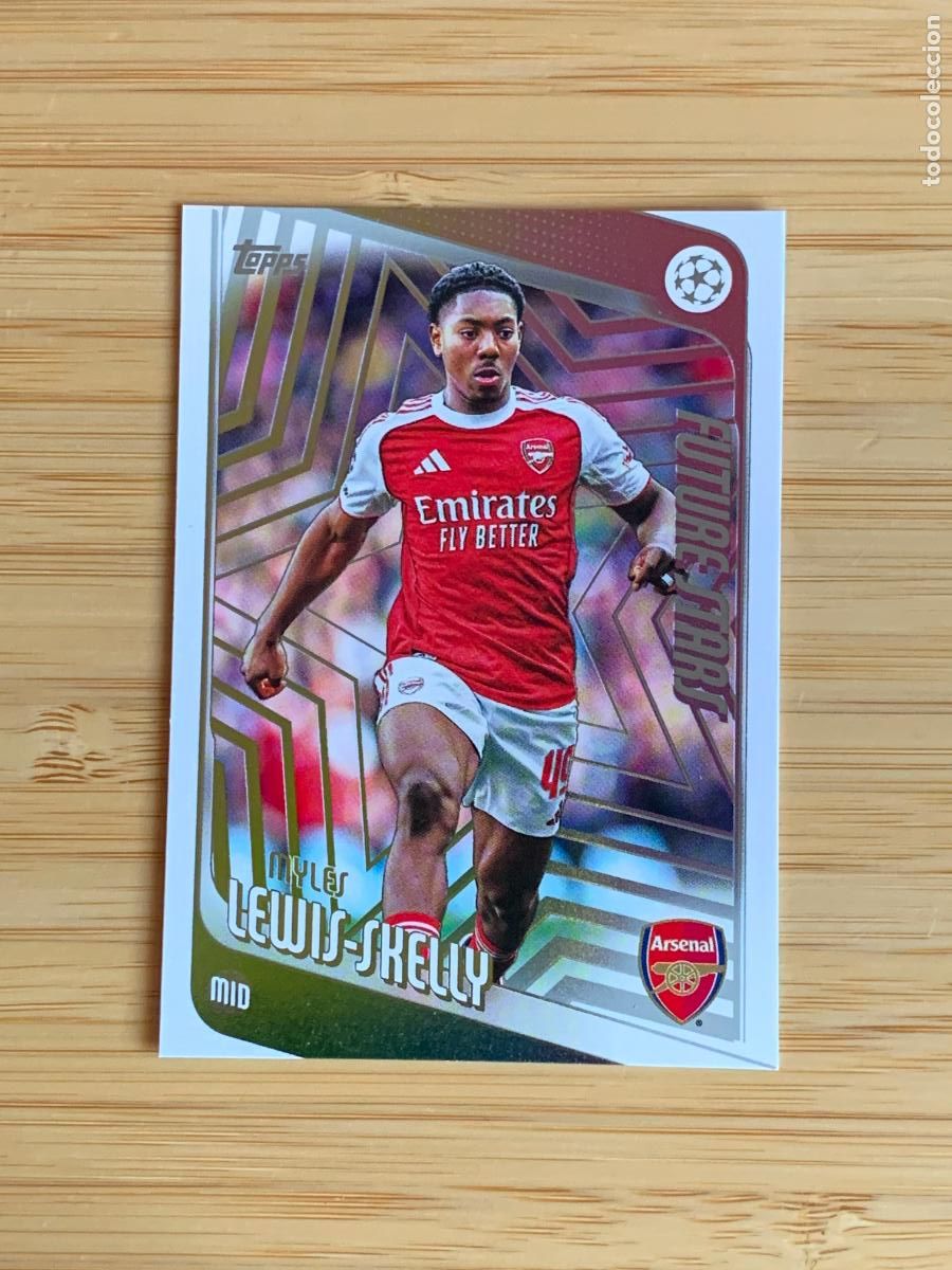 Cromos de f&uacute;tbol: MYLES LEWIS-SKELLY - ARSENAL FC - TOPPS UCC - 2025 2026