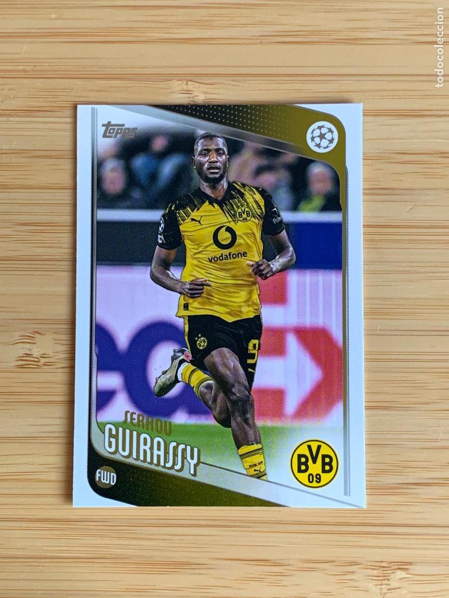 Cromos de f&uacute;tbol: SERHOU GUIRASSY - BORUSSIA DORTMUND - TOPPS UCC - 2025 2026