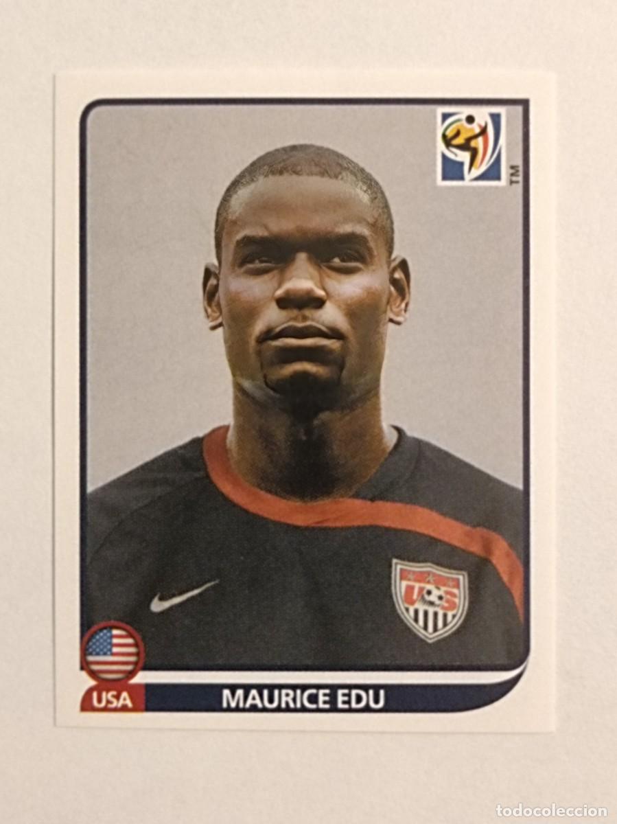 Cromos de f&uacute;tbol: #213 MAURICE EDU (USA) MUNDIAL SUDAFRICA 2010 PANINI