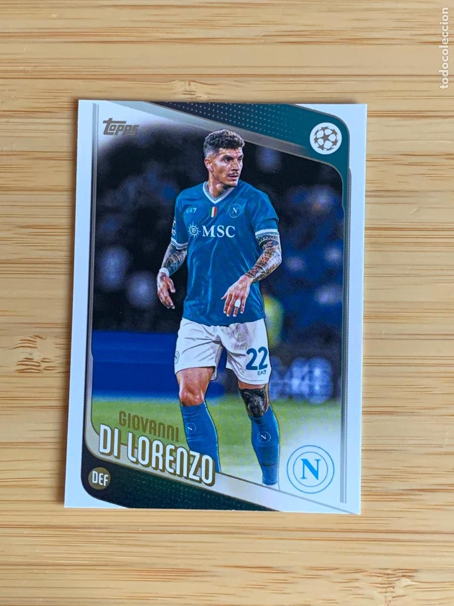 Cromos de Futebol: GIOVANNI DI LORENZO - SSC NAPOLI - TOPPS UCC - 2025 2026