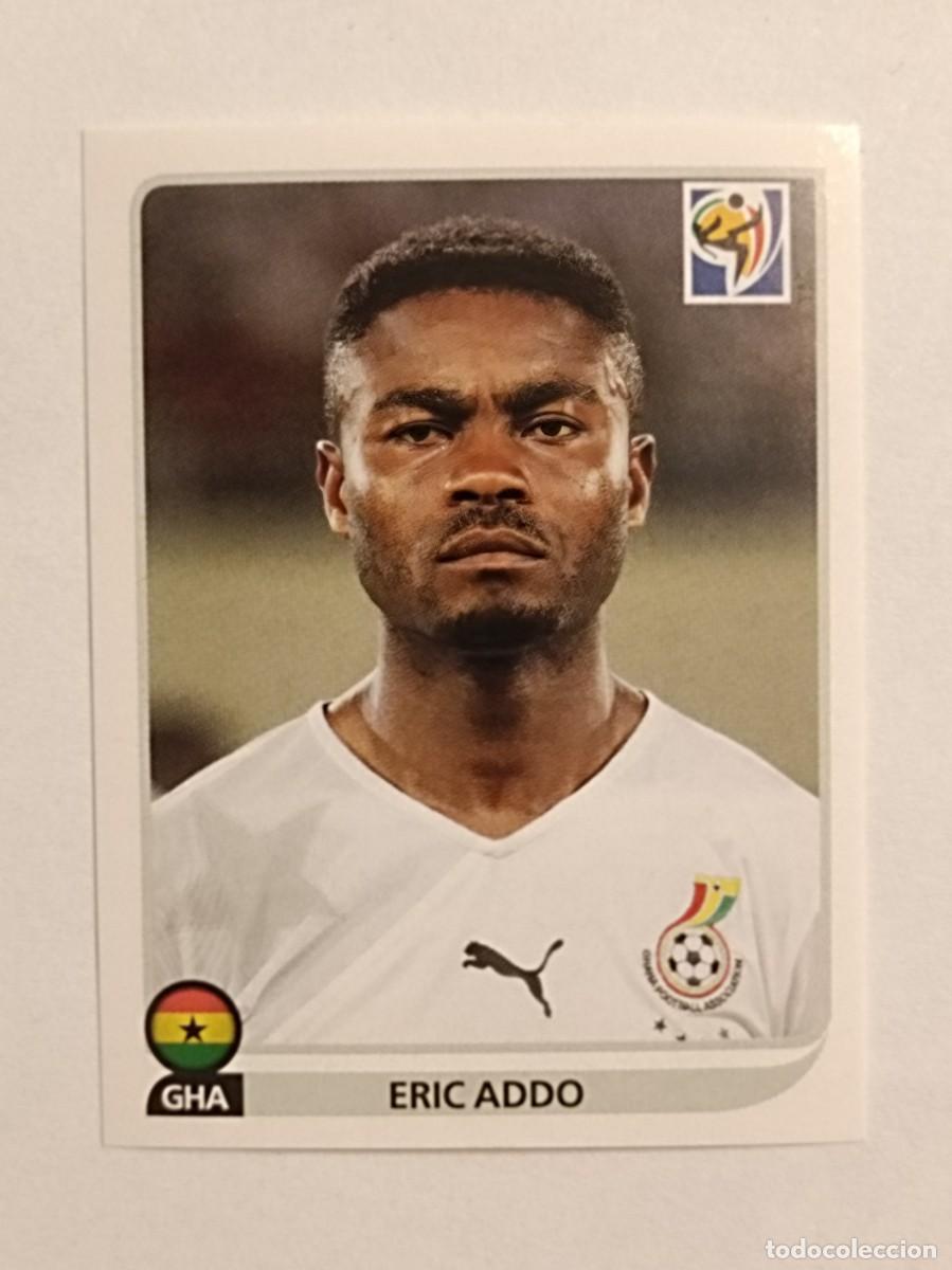 Figurine di Calcio: #320 ERIC ADOO (GHANA) MUNDIAL SUDAFRICA 2010 PANINI