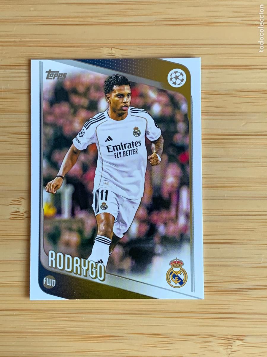 Figurine di Calcio: RODRYGO - REAL MADRID - TOPPS UCC - 2025 2026