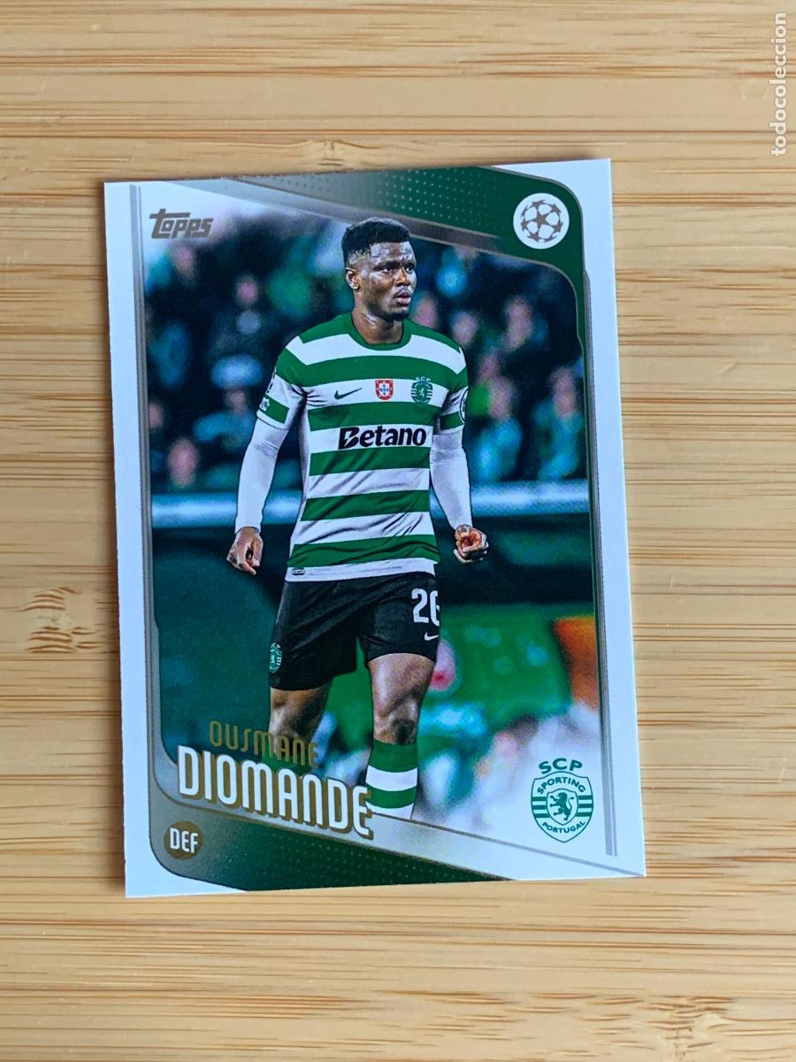 Figurine di Calcio: OUSMANE DIOMANDE - SPORTING - TOPPS UCC - 2025 2026