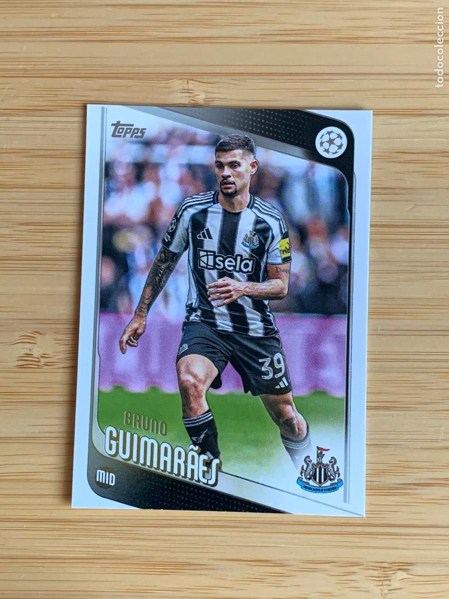 Cromos de Futebol: BRUNO GUIMARAES - NEWCASTLE UTD - TOPPS UCC - 2025 2026