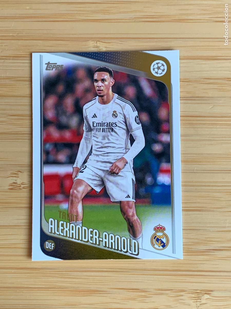 Cromos de Futebol: TRENT ALEXANDER-ARNOLD - REAL MADRID - TOPPS UCC - 2025 2026