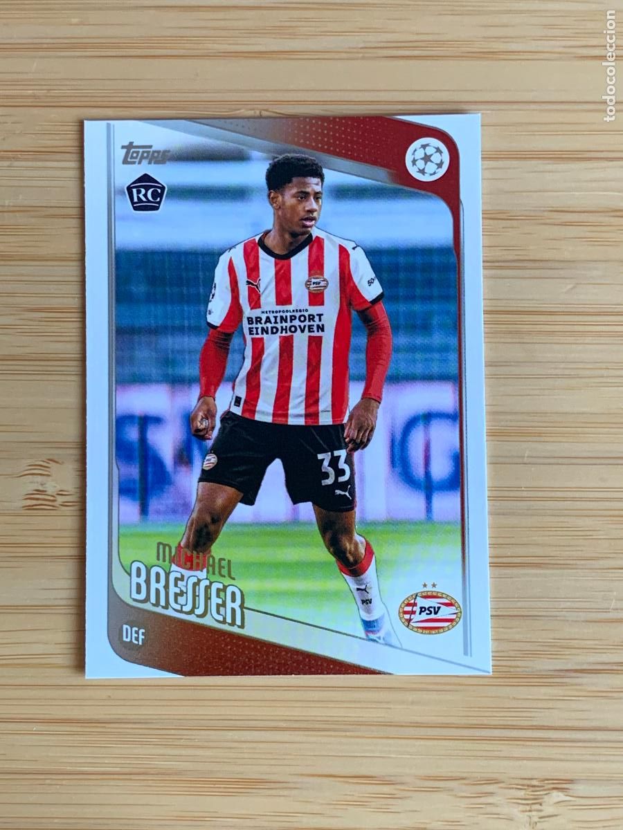 Cromos de Futebol: MICHAEL BRESSER - PSV - TOPPS UCC - 2025 2026