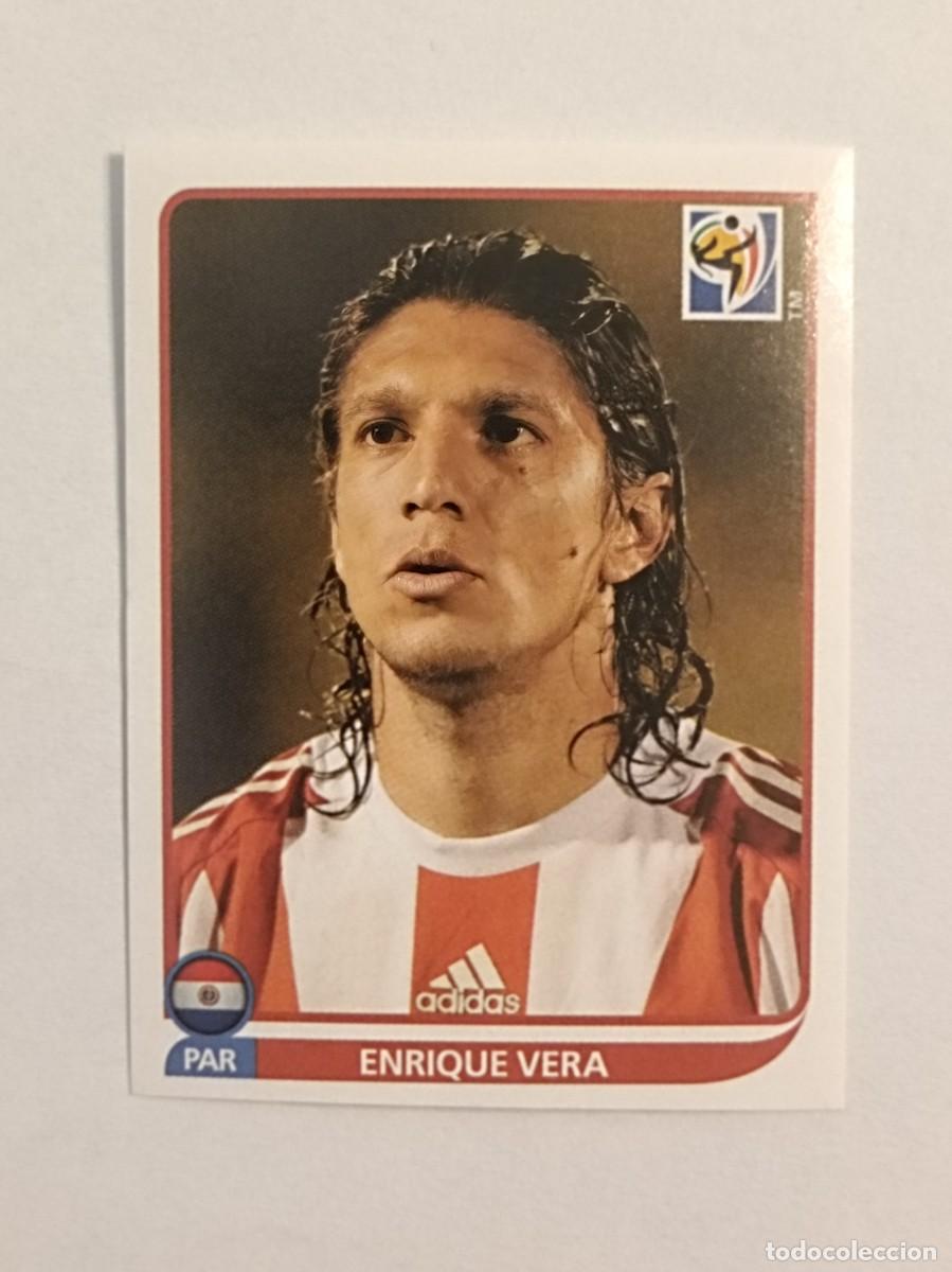 Cromos de Futebol: #441 ENRIQUE VERA (PARAGUAY) MUNDIAL SUDAFRICA 2010 PANINI