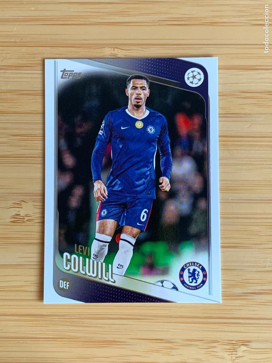 Cromos de f&uacute;tbol: LEVI COLWILL - CHELSEA FC - TOPPS UCC - 2025 2026