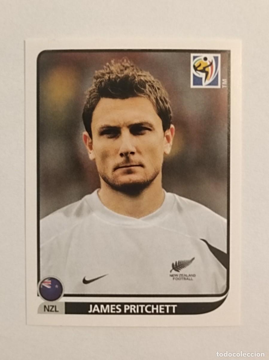 Cromos de f&uacute;tbol: #462 JAMES PRITCHETT (NUEVA ZELANDA) MUNDIAL SUDAFRICA 2010 PANINI