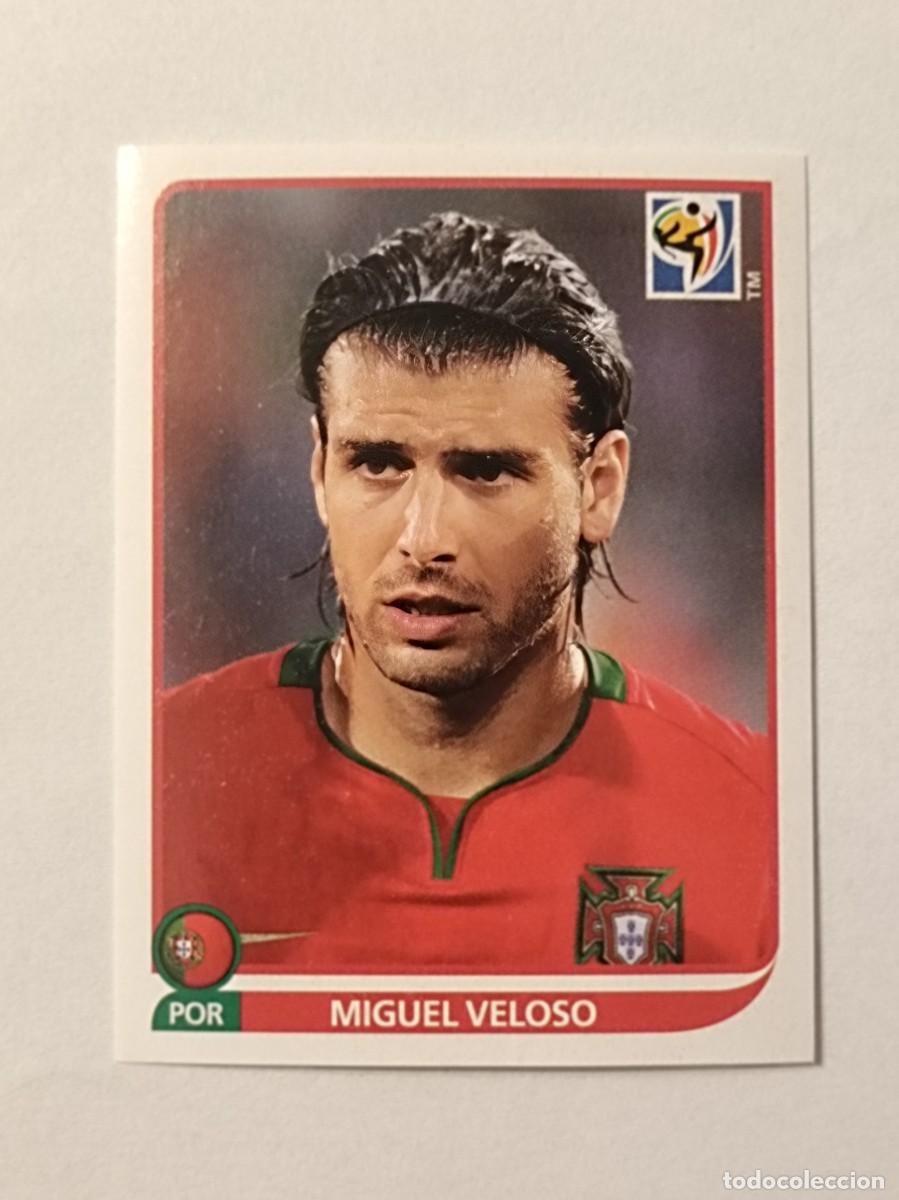 Cromos de f&uacute;tbol: #555 MIGUEL VELOSO (PORTUGAL) MUNDIAL SUDAFRICA 2010 PANINI